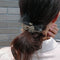 Moño de Organza Elástico para Cabello - Accesorio Elegante y Versátil