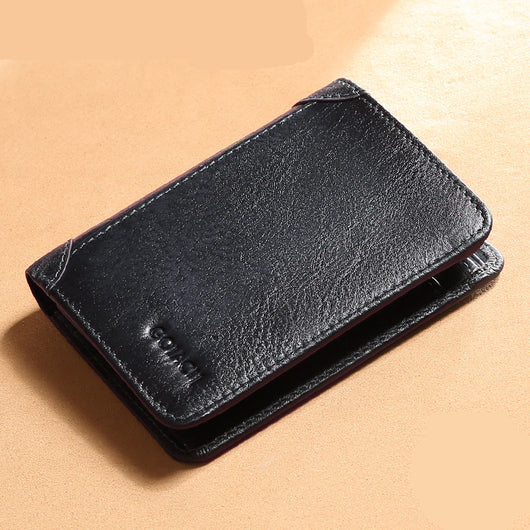 Billetera Multifuncional de Cuero para Hombre - Cartera Compacta Moderna - Image 11
