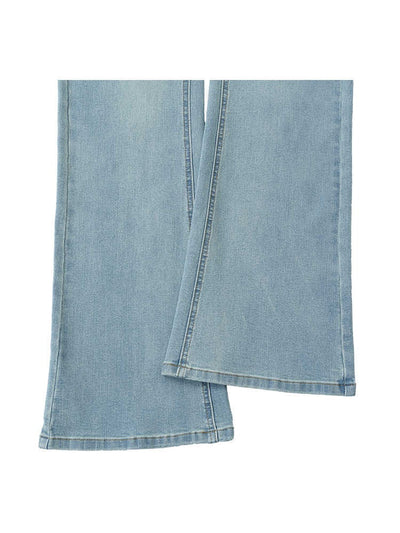 Jeans Skinny Talle Alto Stretch Talla Grande en Tonos Claros - Image 3