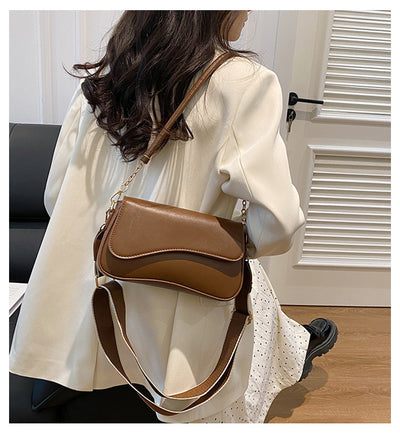 Bolso Retro Bandolera para Mujer con Compartimento Axilar - Image 10