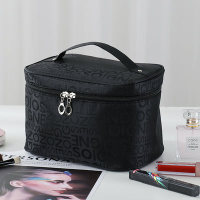 Bolsa Cosmética Portátil Estilo Bento con Compartimentos - Image 9