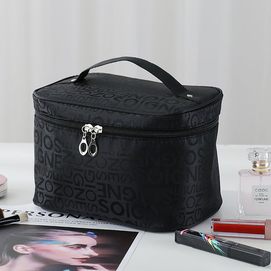Bolsa Cosmética Portátil Estilo Bento con Compartimentos - Image 9