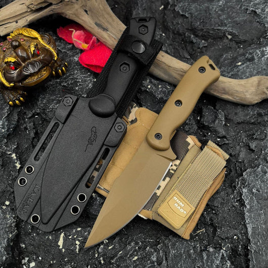 Cuchillo de Supervivencia Wilderness BK18-BK19 - Hoja Recta para Campismo y Pesca - Image 8
