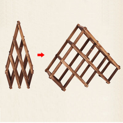 Soporte Plegable para Vino en Madera Maciza Premium - Image 6