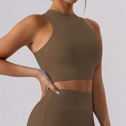 Chaleco Deportivo Yoga Transpirable con Espalda Abierta para Mujer - Image 9