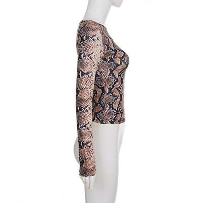 Playera Estampado Serpiente - Diseño Atrevido y Seductor - Image 17