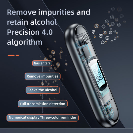 Alcoholímetro Digital de Alta Precisión para Control de Conducción - Image 5