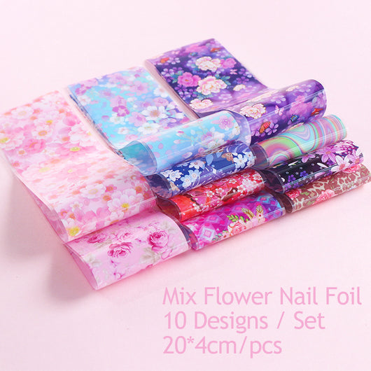 Stickers de Uñas Diseño Estrellas Flores - Colección San Valentín - Image 5