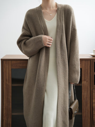 Cardigan Mujer Manga Larga Color Sólido Casual - Image 28