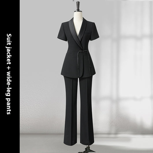 Traje Ejecutivo Mujer Verano Estilo Chino Elegancia Profesional - Image 5