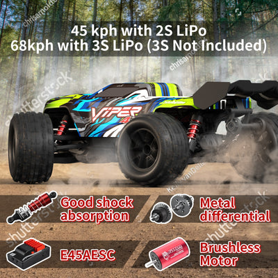 Auto RC Todoterreno 4x4 de Alta Velocidad con Tracción Integral y Control Remoto - Image 36