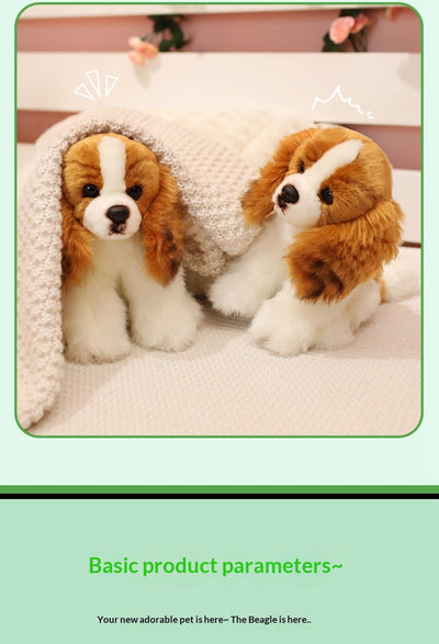 Peluche Beagle Realista - Muñeco de Simulación para Niños - Image 7