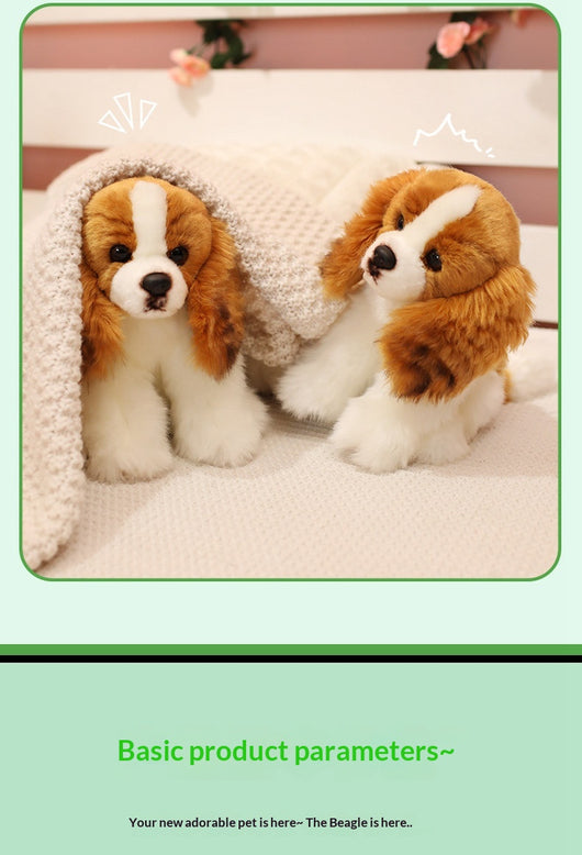 Peluche Beagle Realista - Muñeco de Simulación para Niños - Image 7