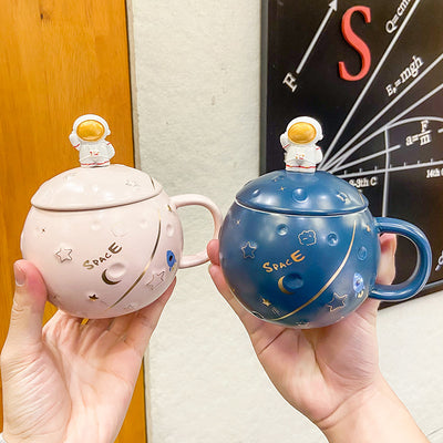 Taza Térmica Astronauta Nórdica con Diseño Planetario - Image 12