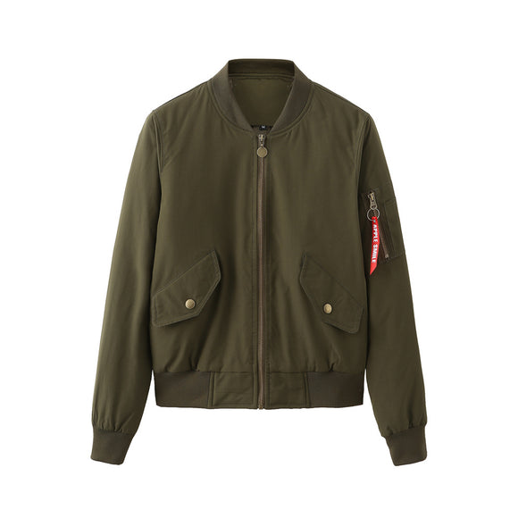 Chaqueta Bomber Deportiva para Mujer - Primavera y Otoño