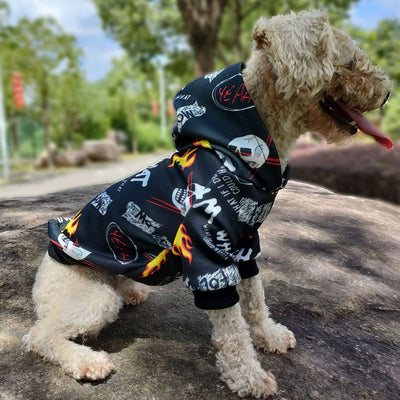 Sudadera para Perro Camuflaje Estilo Celebridad con Diseño Calavera - Image 3
