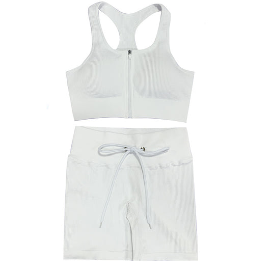 Conjunto Deportivo Mujer: Top y Shorts Costilla Ajustado - Image 12
