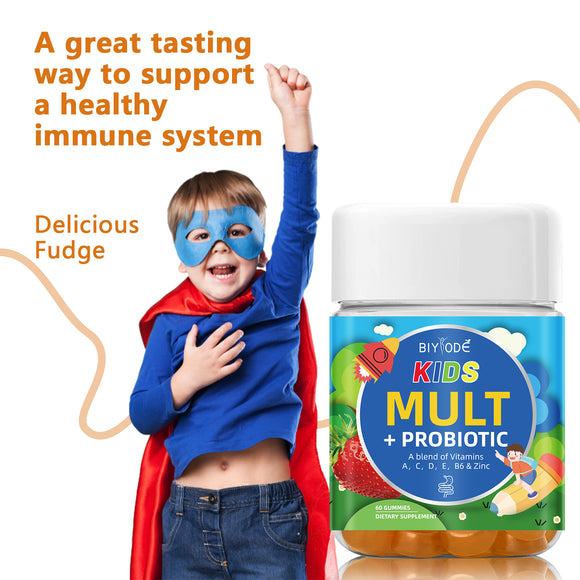 Gomitas Multivitamínicas Veganas para Niños - 120 Unidades a Granel