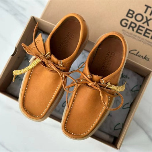 Zapatos Oxford Plataforma Vintage Británicos en Cuero Genuino - Image 3