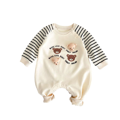 Mameluco para Bebé Minimalista con Diseño de Osito - Image 5