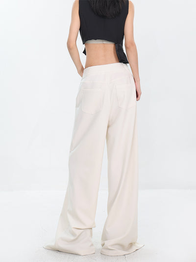 Pantalones Sueltos Negros Casuales para Mujer - Corte Recto - Image 26