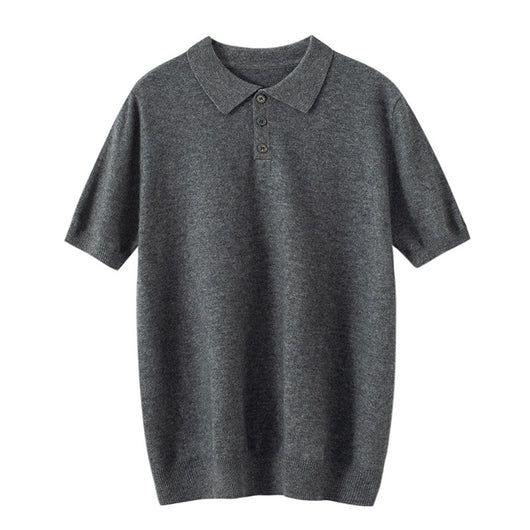 Suéter Tipo Polo de Cachemira para Hombre Ejecutivo - Image 8