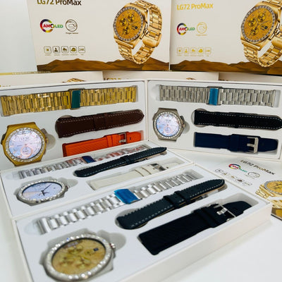 Reloj de Negocios con Tres Correas Impermeable para Hombre - Image 3