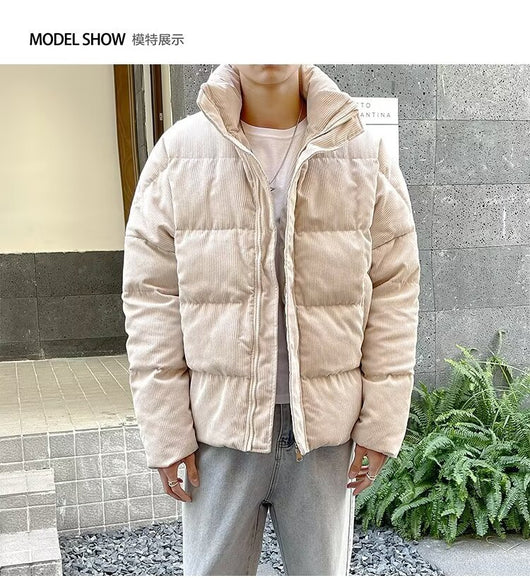 Chaqueta Acolchada de Algodón para Hombre - Estilo Deportivo y Casual - Image 19