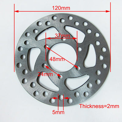 Rotor de Freno de Disco 160mm/140mm/120mm con 6 Tornillos - Image 6