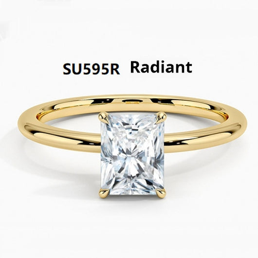 Anillo Chapado en Oro 18K con Diamante de Cultivo para Mujer - Image 10