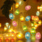 Gallinas De Colores 1 M 10 Luces