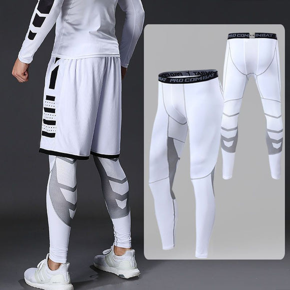 Mallas Deportivas para Hombre - Leggings Compresión para Correr y Gimnasio