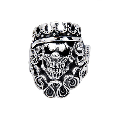 Anillo de Calavera en Plata Esterlina 925 para Hombre - Image 5