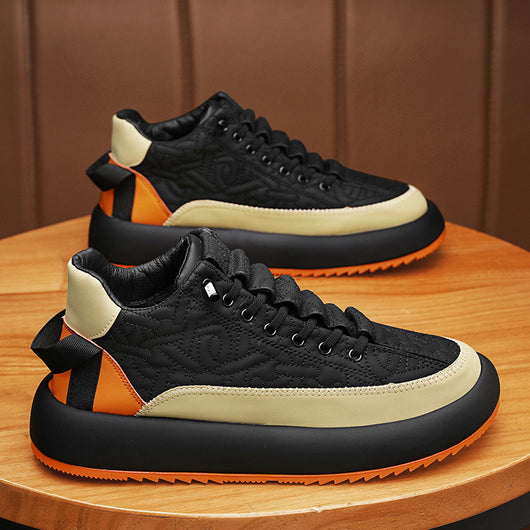 Zapatos Casuales de Cuero para Hombre - Estilo Deportivo Versátil - Image 13