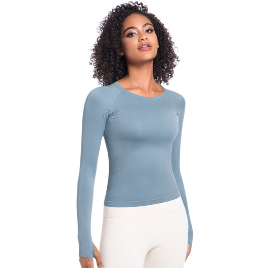 Conjunto Deportivo Yoga Transpirable sin Costuras para Mujer - Image 25