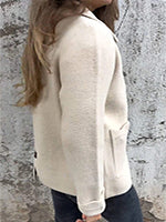 Chaqueta Solapa con Cierre y Bolsillos para Mujer - Abrigo Versátil Otoño Invierno - Image 6