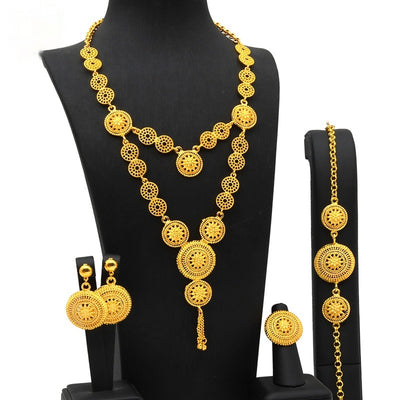 Conjunto de Joyas para Boda: Collar, Pulsera, Anillo y Aretes - Image 8