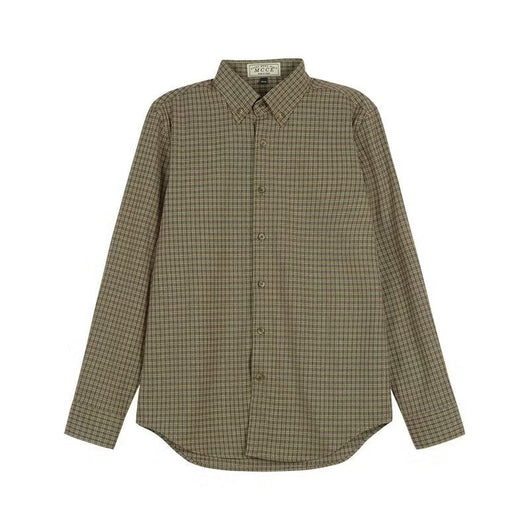 Camisa Vintage a Rayas para Hombre - Primavera y Otoño - Image 7