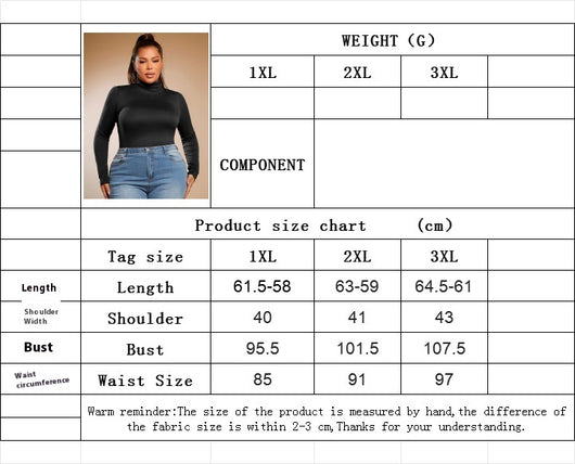 Blusa Reductora de Cuello Alto Ajuste Slim - Image 13