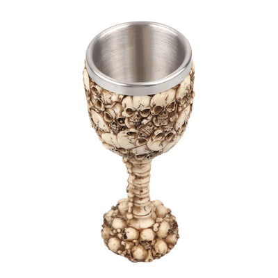 Copa de Vino Calavera Resina Personalizada - Decoración de Lujo - Image 8