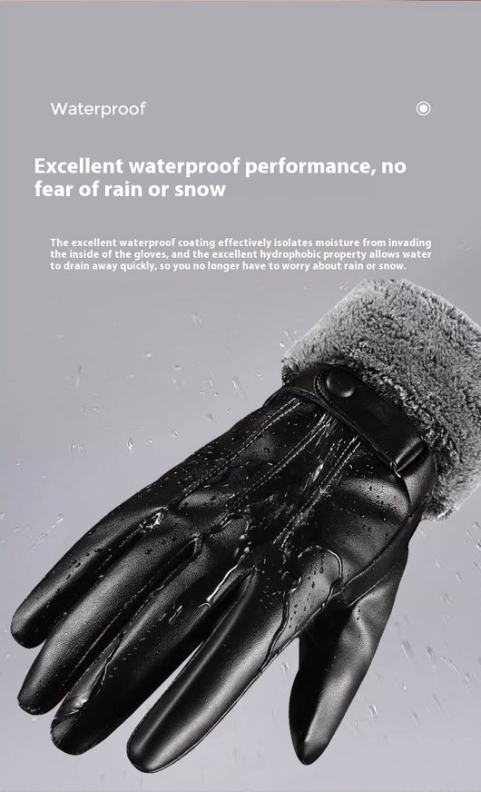 Guantes Térmicos Impermeables Forrados en Polar para Hombre - Image 15