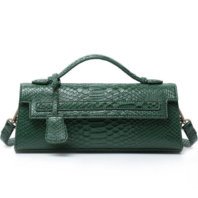 Bolso Bandolera de Cuero Texturizado Avestruz - Image 18