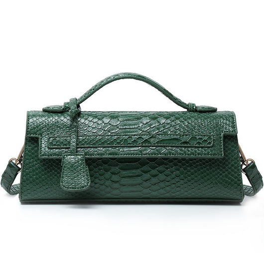 Bolso Bandolera de Cuero Texturizado Avestruz - Image 18
