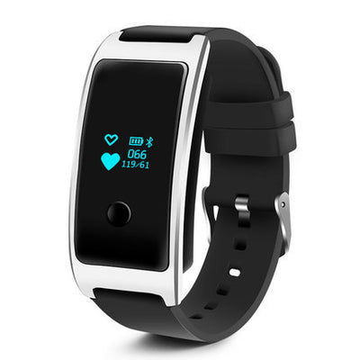 Pulsera Inteligente CK11S con Monitor de Frecuencia Cardíaca y Presión Arterial
