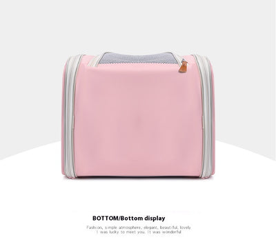 Mochila Transportadora Respirable para Mascotas - Plegable y Portátil - Image 17