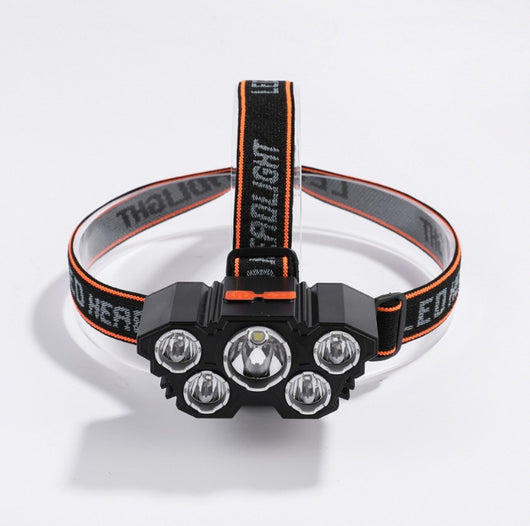 Linterna Frontal LED Impermeable para Pesca Nocturna