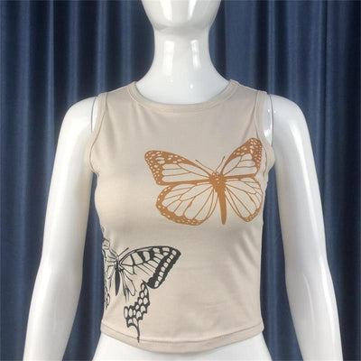 Blusa Tirantes Mariposas para Mujer - Image 3