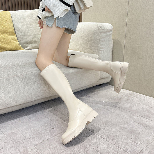 Botas Altas Estilo Británico para Jinetes con Aumento de Altura Interno - Image 11
