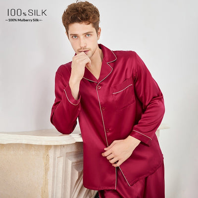 Pijamas de Seda Pesada Mumi para Hombre - Image 11
