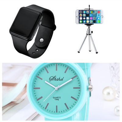 Reloj Jelly de Colores Pastel para Niñas y Estudiantes - Image 9
